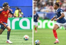 مباراة فرنسا وإسبانيا