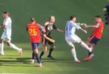 اشتباكات نهائي كأس العالم