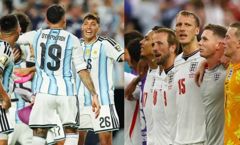 مباراة الأرجنتين و إنجلترا