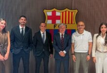 شركة الأهلي مع برشلونة