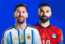 مباراة مصر والأرجنتين