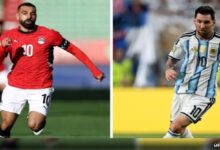 مباراة مصر والأرجنتين