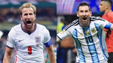 منتخب إنجلترا والأرجنتين