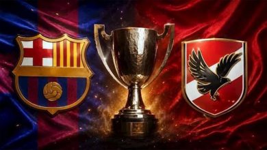 مباراة الأهلي وبرشلونة
