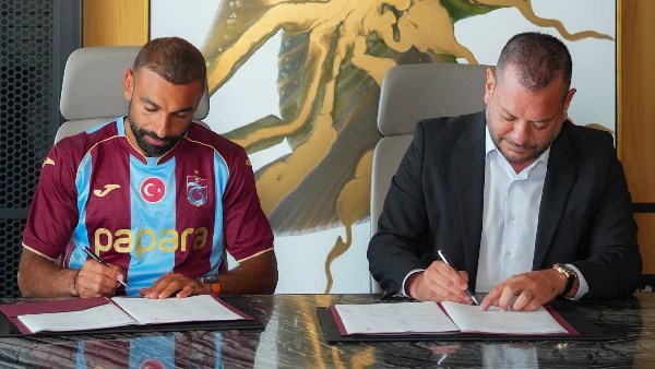 محمد صلاح ورئيس طرابزون