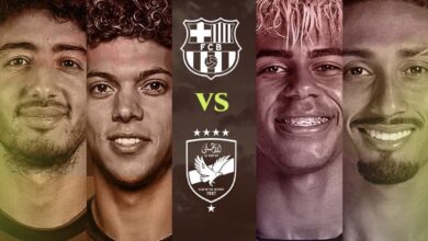 الأهلي وبرشلونة