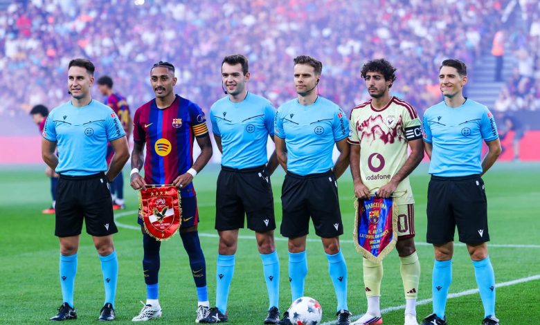 الأهلي وبرشلونة