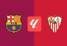 بث مباشر مباراة برشلونة وإشبيلية